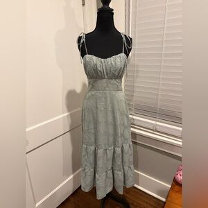 Xtraordinary Light Sage Sundress